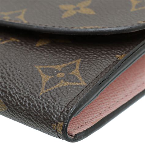 louis vuitton emilie wallet rose ballerine|louis vuitton wallet.